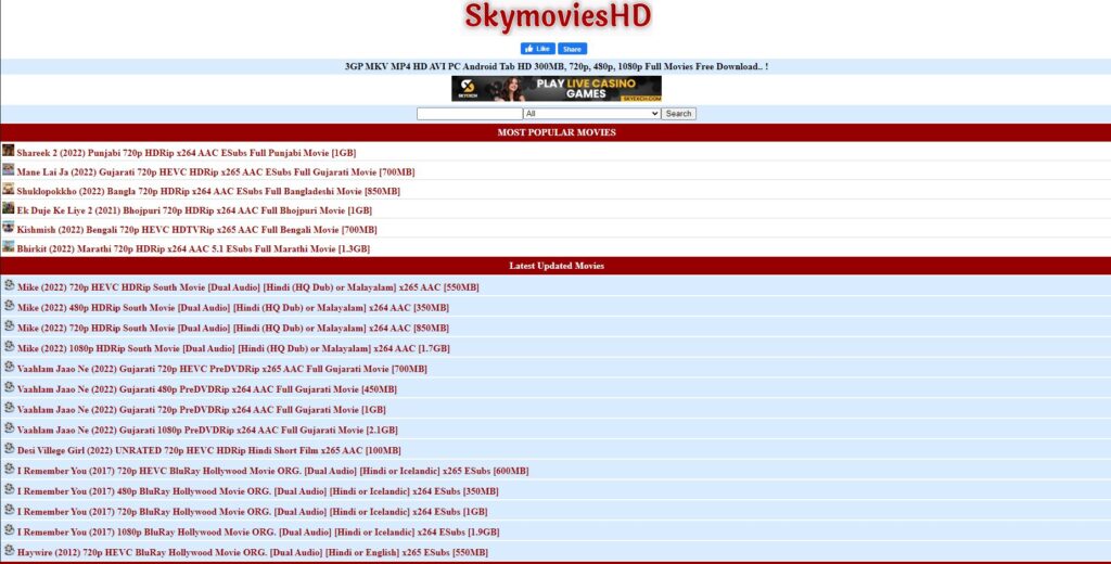 SkymoviesHD Movies Download